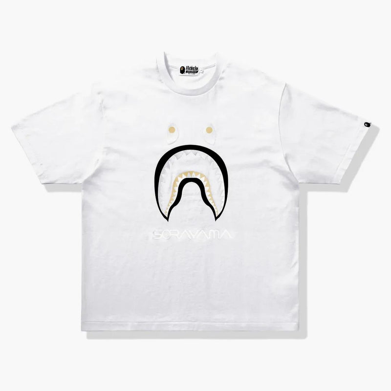 Bape x Hajime Sorayama Shark Tee White