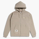 Bape X Highsnobiety Full Zip Hoodie Beige