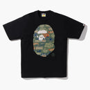 Bape x Hot Wheels Ape Head Té Negro