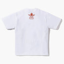 Bape X Hot Wheels Ape Head Tee White