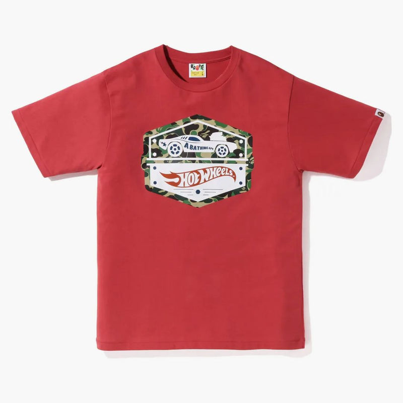 BAPE X Hot Wheels Car Exclusive Tea Red
