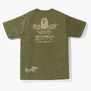 BAPE X Hot Wheels Car Tee Olive Drab