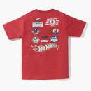 Bape X Hot Wheels Icon Exclusive Tee Red