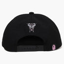 BAPE X Inter Miami CF Snapback Cap nero