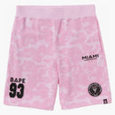 Bape X Inter Miami CF Sweatshort Pink