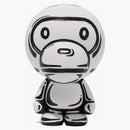 Bape X Joshua Vides Baby Milo Figure Silver