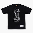 Bape X Joshua Vides Baby Milo Tea Black
