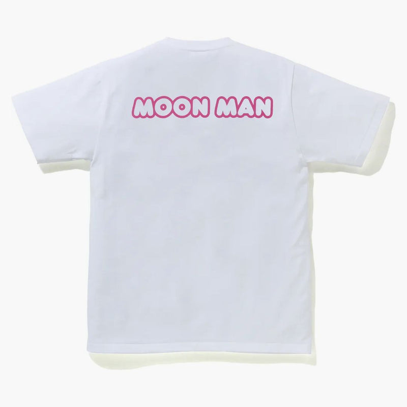 Bape X Kid Cudi Baby Milo Moon Man Tea White