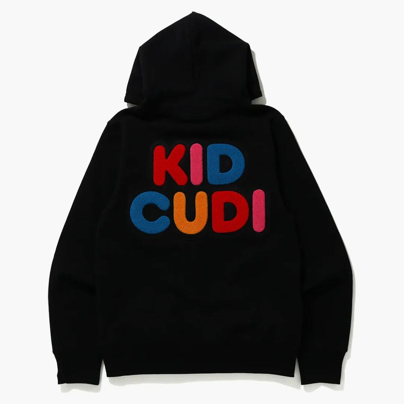 Bape X Kid Cudi Baby Milo Pullover Hoodie Black