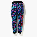 Bape X Kid Cudi Camo Slim Sweatpants Multi