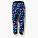 Bape X Kid Cudi Camo Slim Sweatpants Multi