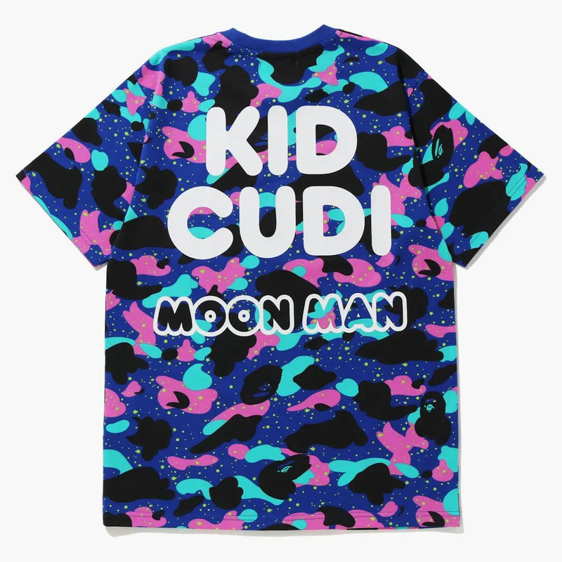 Bape X Kid Cudi Camo Tea Multi
