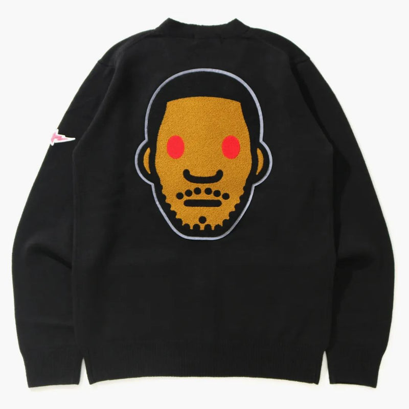 Bape X Kid Cudi Cardigan Black