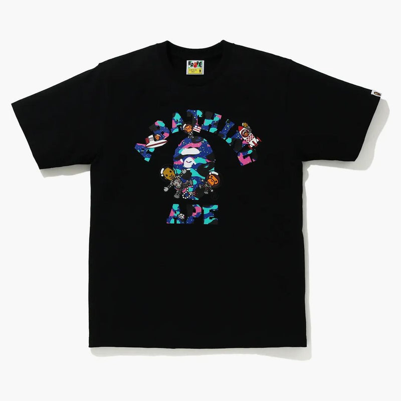 Bape x Kid Cudi College Moon Man tè nero