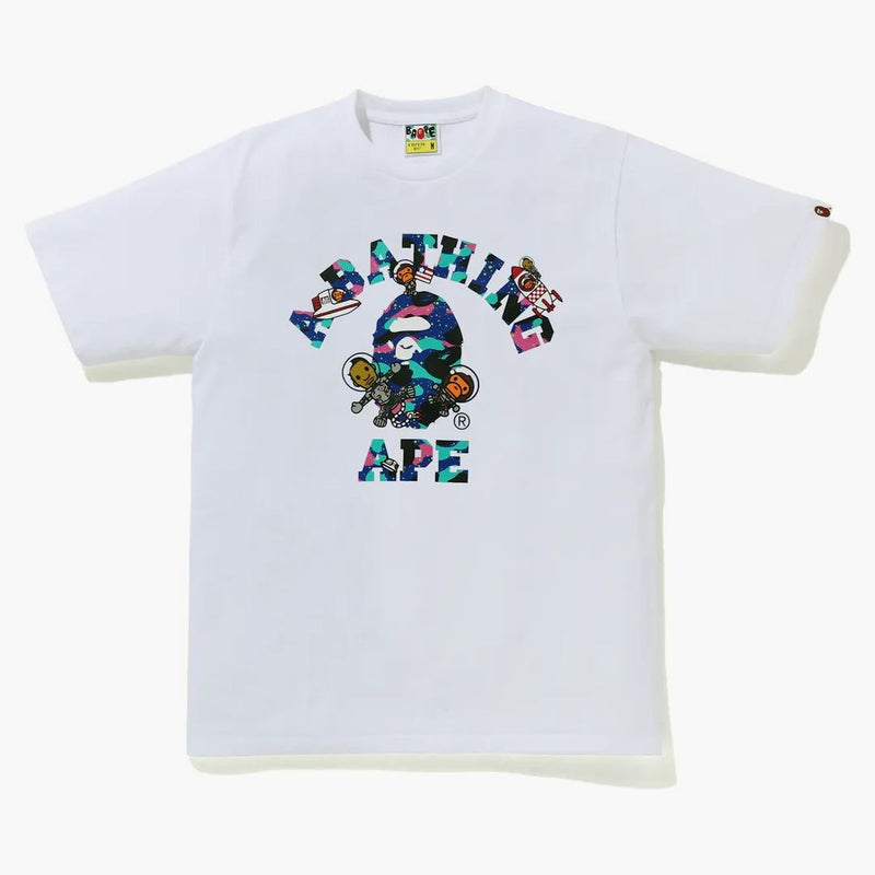 BAPE X KID CUDI CUDI MOON MOONE TEA BIANCO