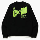 BAPE X KID CUDI CREWNECK BLACK