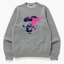 Bape X Kid Cudi Crewneck Gray