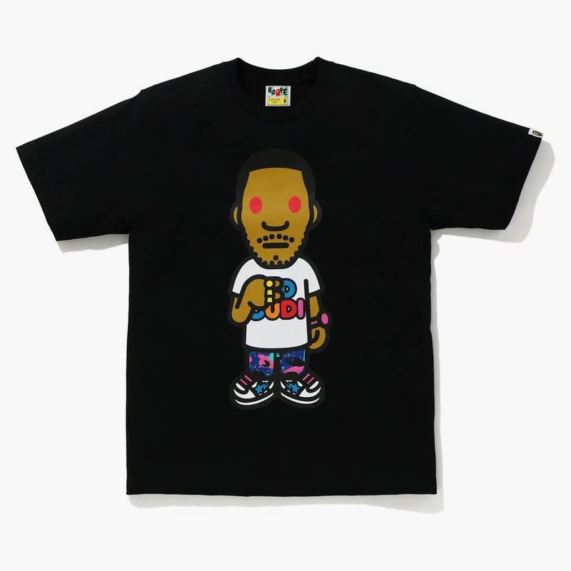 Bape X Kid Cudi Tee Black