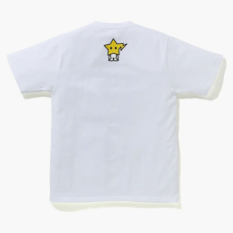 Bape X Kid Cudi Tee White