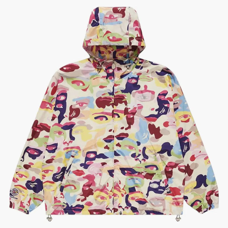 Bape X Kidsuper Camo Lightweight Jacket Multicolor