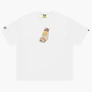 Bape X Kidsuper Egg Sandwich Tee White