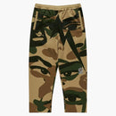 Bape X Kidsuper Patchwork Track Pants Green