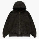 Bape X Kidsuper Solid Camo Jacquard Jacket Black