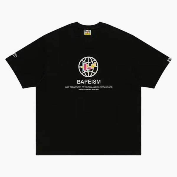 Bape X Kidsuperism Logo Tee Black