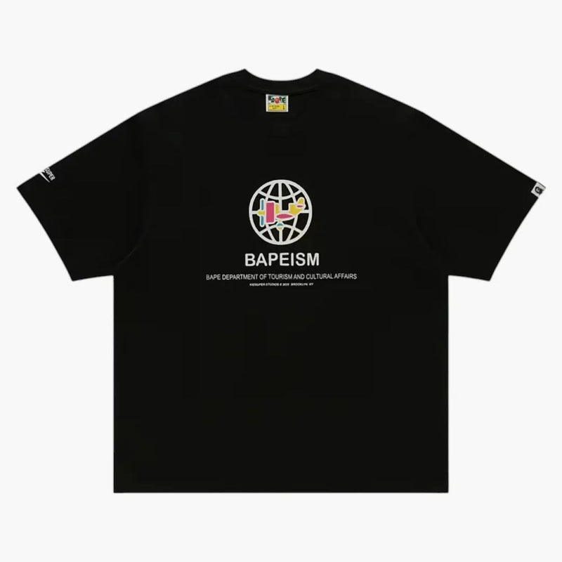 Bape X Kidsuperism Logo Tee Black