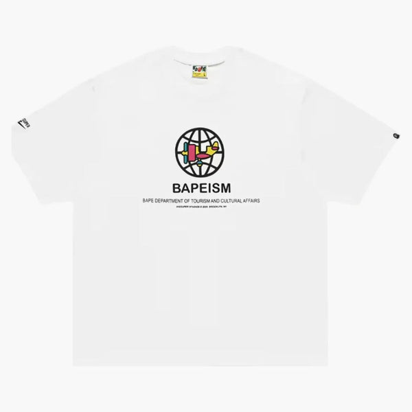 Bape X Kidsuperism Logo Tee White
