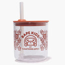 Bape X Kinto Baby Milo Straw Cup Orange
