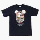 BAPE X LBWK X Medicom Toy Be@R Tee Black