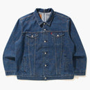 Bape X Levi's Camo Trucker Jacket (Japan Exclusive) Light Indigo