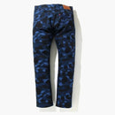 Bape X Levi's Color Camo 501 93 Model (Asia Exclusive) Navy