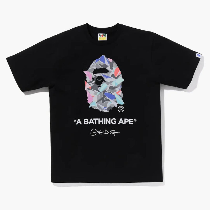 Bape X Louis de Guzman Ape Head Tea Black