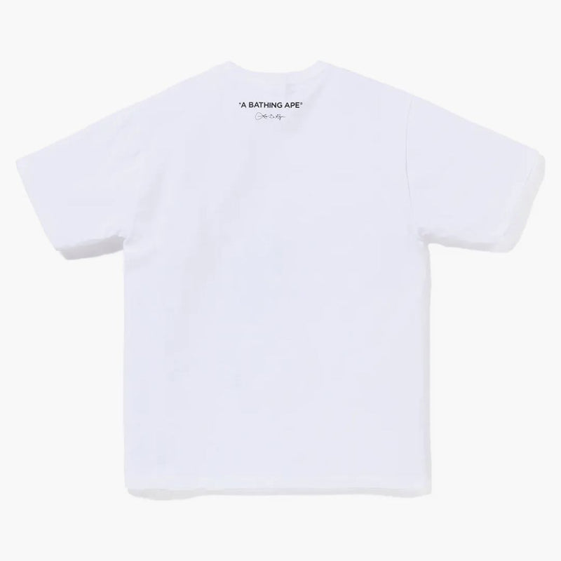 Bape X Louis de Guzman Ape Head Tee White