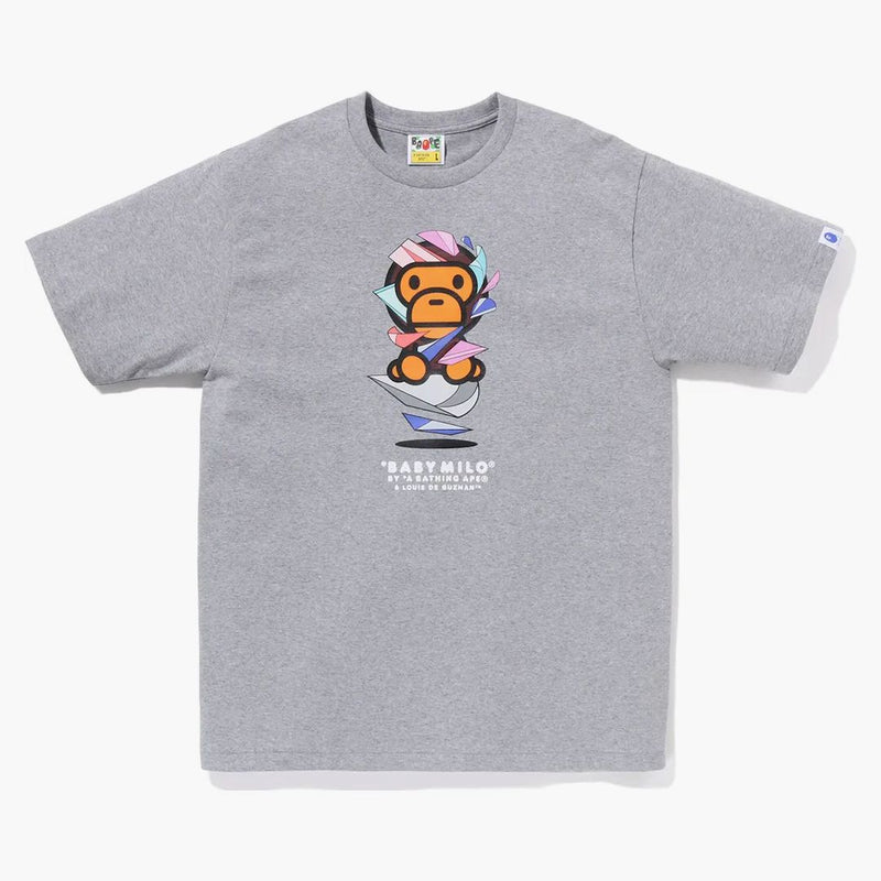 Bape X Louis de Guzman Baby Milo Tea Gray