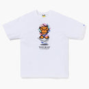 Bape X Louis De Guzman Baby Milo Tee White