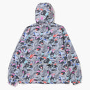 Bape X Louis de Guzman LDG Camo Packable Jacket Gray