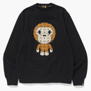 Bape X McM Baby Milo Crewneck Black