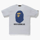 Bape X McM by Bathing Tee White/Navy