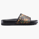 Bape X Mcm Camo Slide Sandals Brown