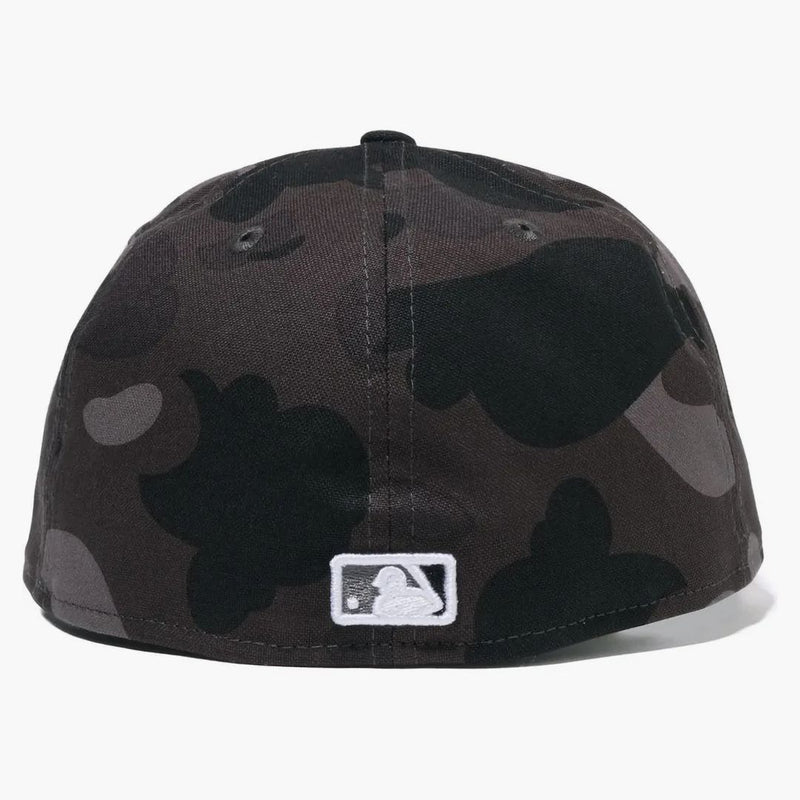 Bape X MLB New Era White Sox 59fifty Fitted Cap Black