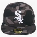 Bape X MLB New Era White Sox 59fifty Fitted Cap Black