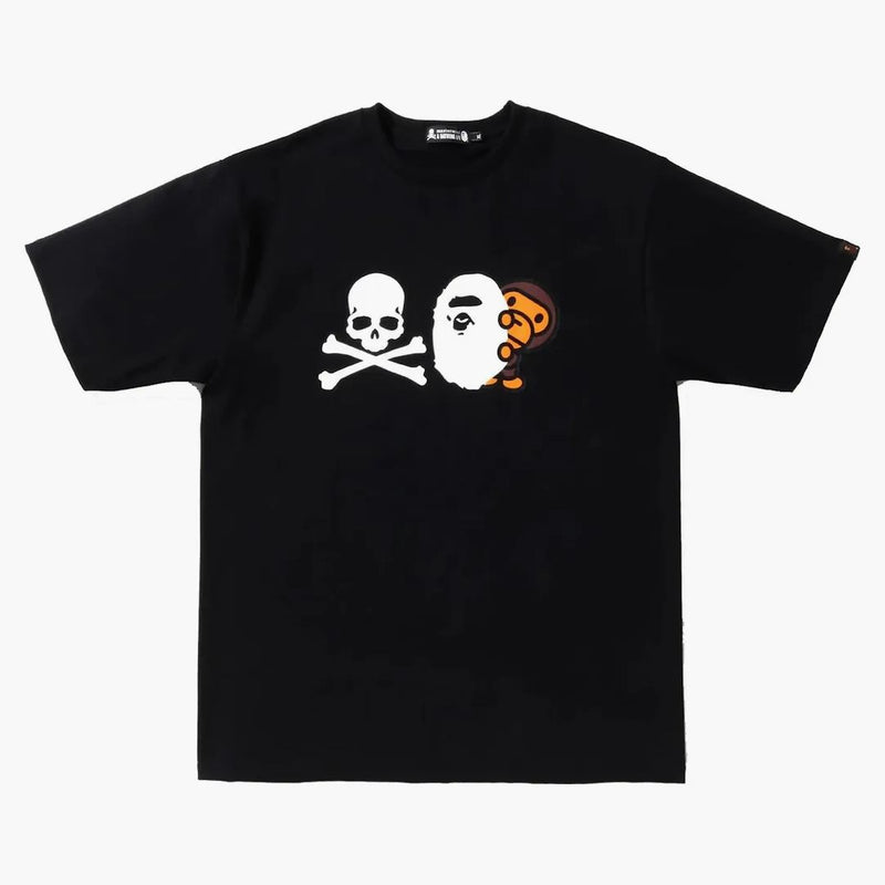 Bape X MMJ Ape Head & Milo Tea Black