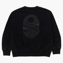 Bape X Mmj Garment Dye Relaxed Fit Crewneck Sweatshirt Black