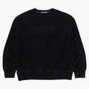 Bape X Mmj Garment Dye Relaxed Fit Crewneck Sweatshirt Black