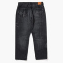 Bape X MMJ Washed Loose Fit 14th denim Pant Black