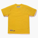 Bape X M&m's Ape Head Tee Yellow