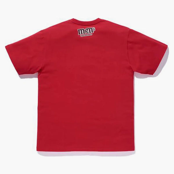 Bape X M & M's College Tea Red